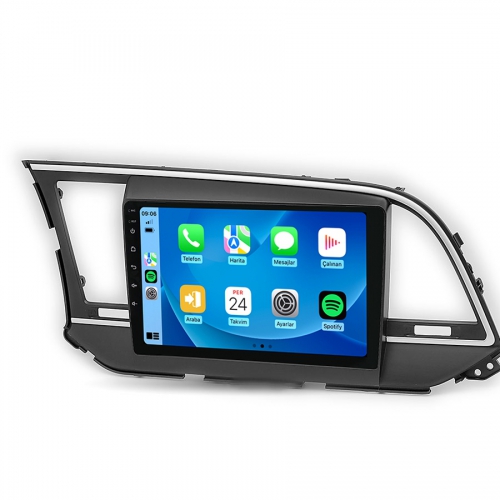 Hyundai Elantra 9 inç Carplay Androidauto Android Multimedya Sistemi