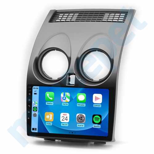 Nissan Qashqai 9 inç Carplay Androidauto Android Multimedya Sistemi