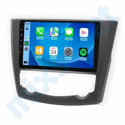 Renault Kadjar 9 inç Carplay Androidauto Android Multimedya Sistemi