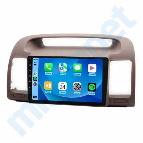 Toyota Camry 9 inç Carplay Androidauto Android Multimedya Sistemi