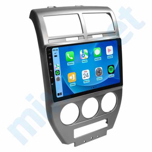 Jeep Compass Patriot 10.1 inç Carplay Androidauto Android Multimedya Sistemi