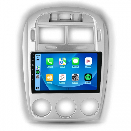 Kia Cerato 9 inç Carplay Androidauto Android Multimedya Sistemi
