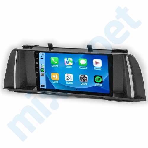 BMW 5 Serisi 9 inç Carplay Androidauto Android Multimedya Sistemi
