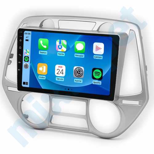 Hyundai i20 9 inç Carplay Androidauto Android Multimedya Sistemi