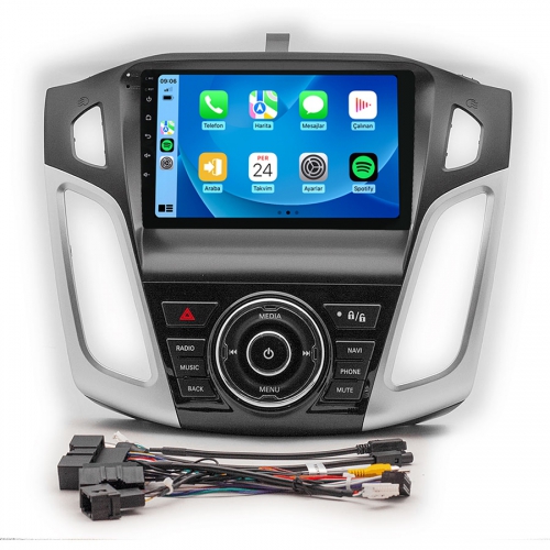 Ford Focus 9 inç Carplay Androidauto Android Multimedya Sistemi