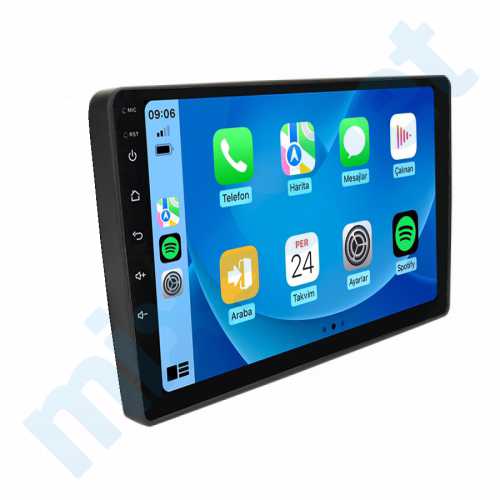 Renault Clio 4 10.1 inç Carplay Androidauto Android Multimedya Sistemi