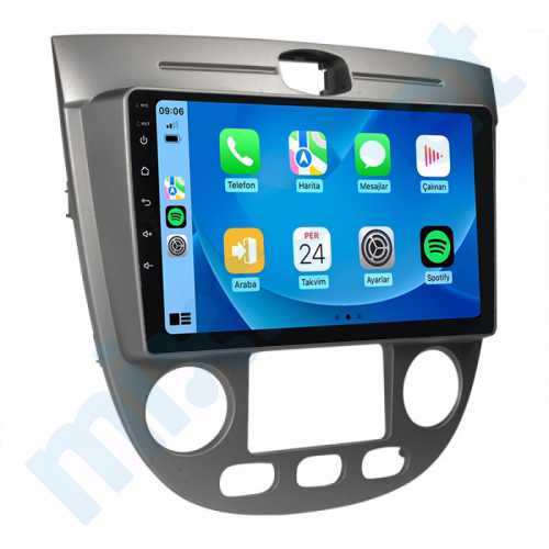 Chevrolet Lacetti 9 inç Carplay Androidauto Android Multimedya Sistemi
