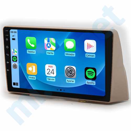 Fiat Siena Palio Albea 9 inç Carplay Androidauto Android Multimedya Sistemi