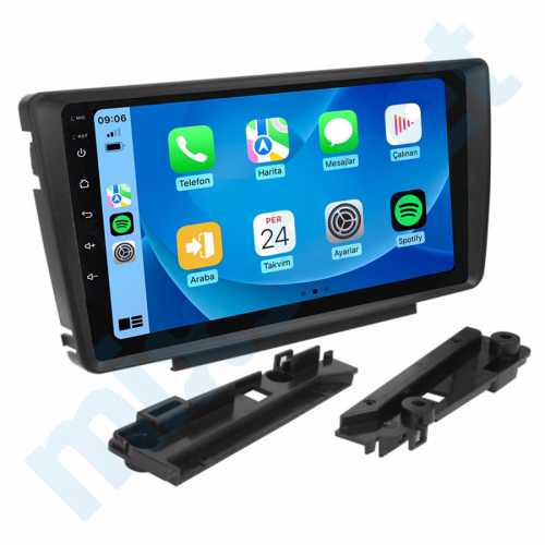 Skoda Octavia Yeti 9 inç Carplay Androidauto Android Multimedya Sistemi