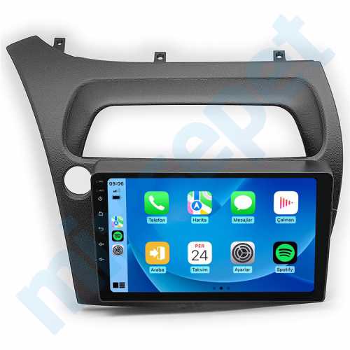 Honda Civic HB 9 inç Carplay Androidauto Android Multimedya Sistemi