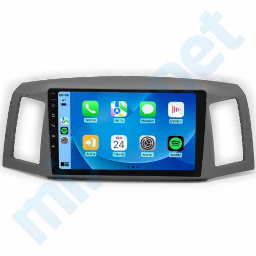 Jeep Grand Cherokee (WH) 10.1 inç Carplay Androidauto Android Multimedya Sistemi