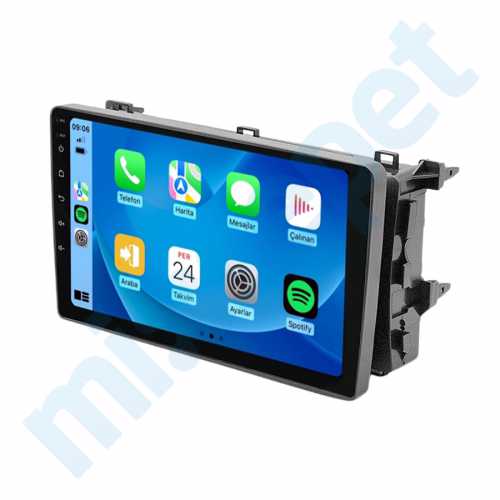 Toyota Auris 9 inç Carplay Androidauto Android Multimedya Sistemi
