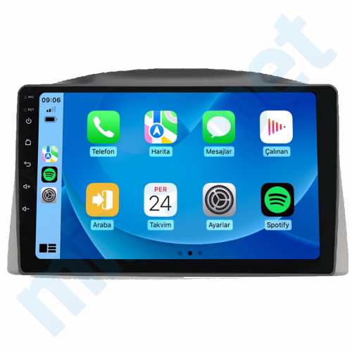 Jeep Grand Cherokee (WH) 10.1 inç Carplay Androidauto Android Multimedya Sistemi