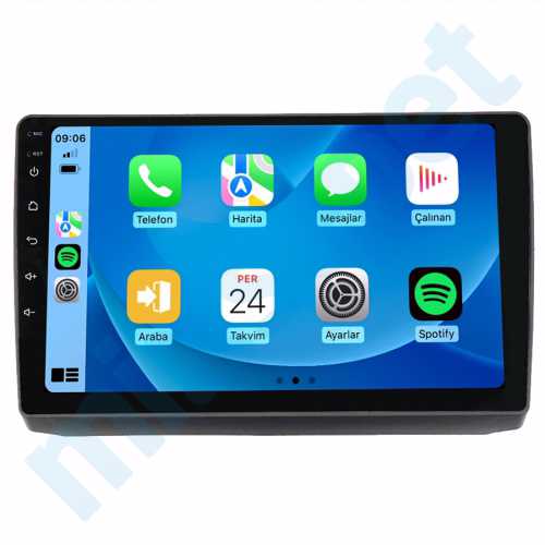 Renault Trafic Opel Vivaro Nissan Primastar 10.1 inç Carplay Androidauto Android Multimedya Sistemi
