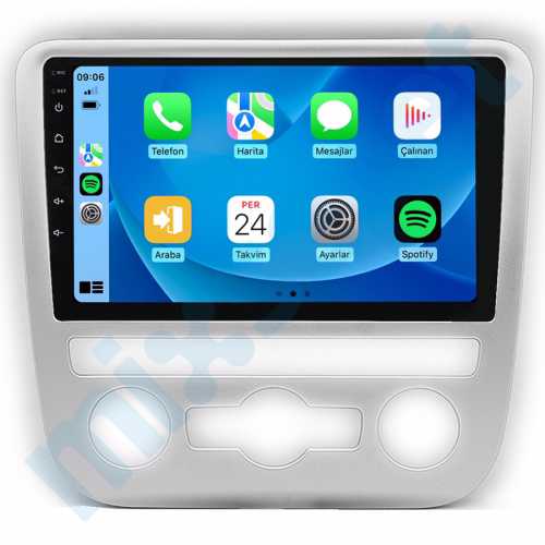 Volkswagen Scirocco 9 inç Carplay Androidauto Android Multimedya Sistemi