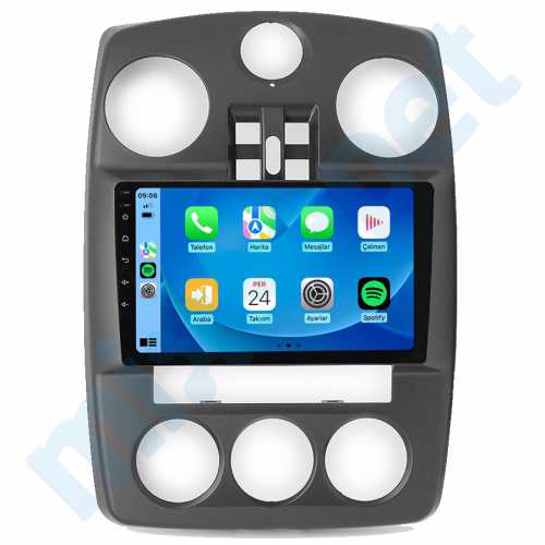 Chrysler PT Cruiser 9 inç Carplay Androidauto Android Multimedya Sistemi