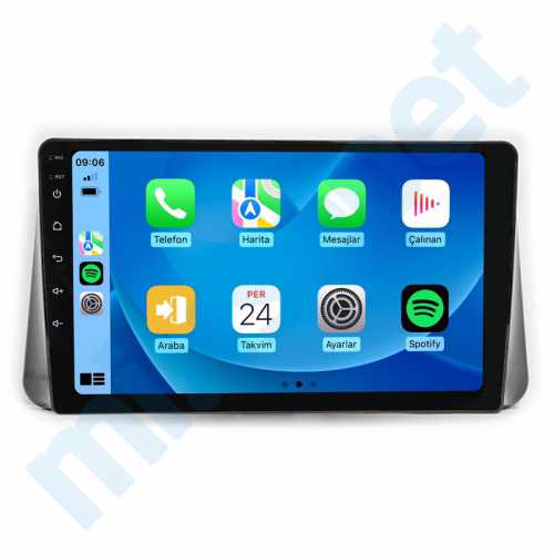 Nissan Micra 9 inç Carplay Androidauto Android Multimedya Sistemi