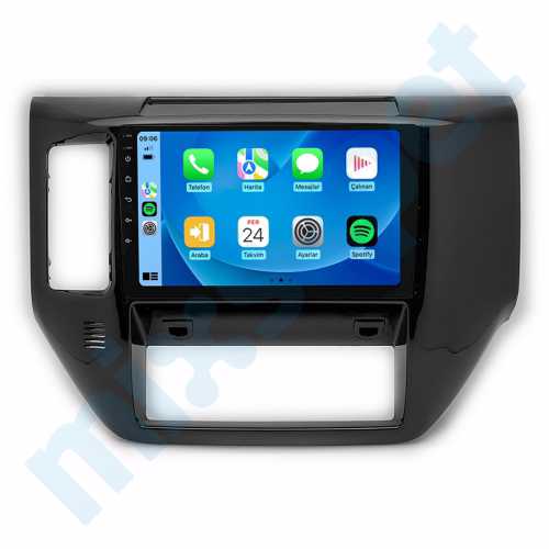 Nissan Patrol 9 inç Carplay Androidauto Android Multimedya Sistemi