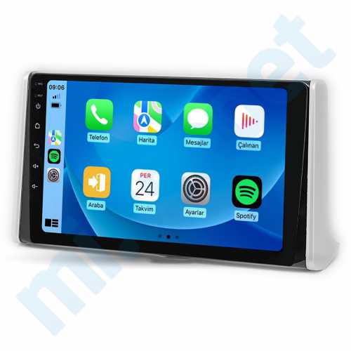 Toyota RAV4 10.1 inç Carplay Androidauto Android Multimedya Sistemi