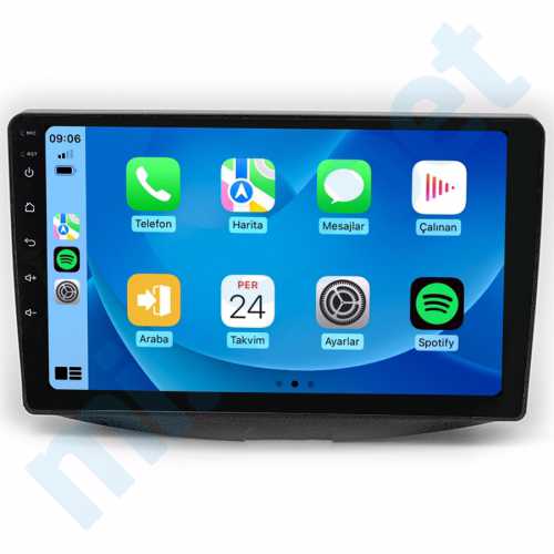 Mitsubishi Grandis 9 inç Carplay Androidauto Android Multimedya Sistemi