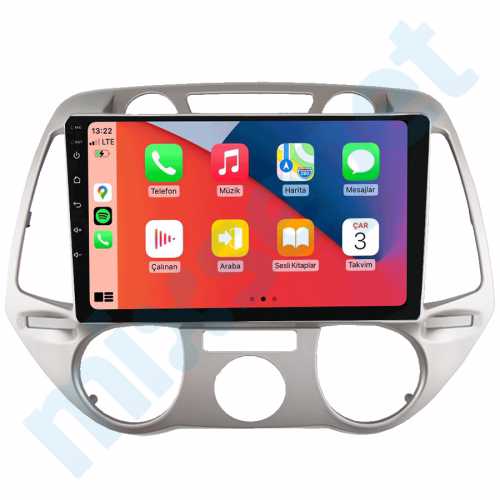 Hyundai İ20 9 inç Carplay Androidauto Multimedya Sistemi