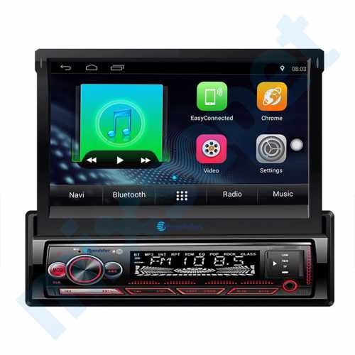 Roadstar 7 inç Android İndash Bluetooth Multimedya USB SD RD6200