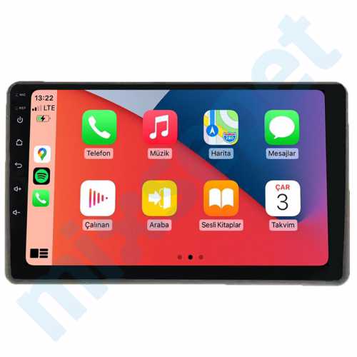 Renault Express 9 İnç Carplay Androidauto Multimedya Sistemi