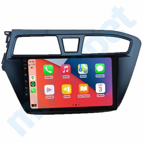Hyundai İ20 9 İnç Carplay Androidauto Multimedya Sistemi