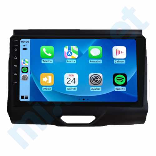 Ford Ranger 9 İnç Carplay Androidauto Multimedya Sistemi