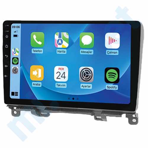 Honda Jazz 10.1 İnç Carplay Androidauto Android Multimedya Sistemi
