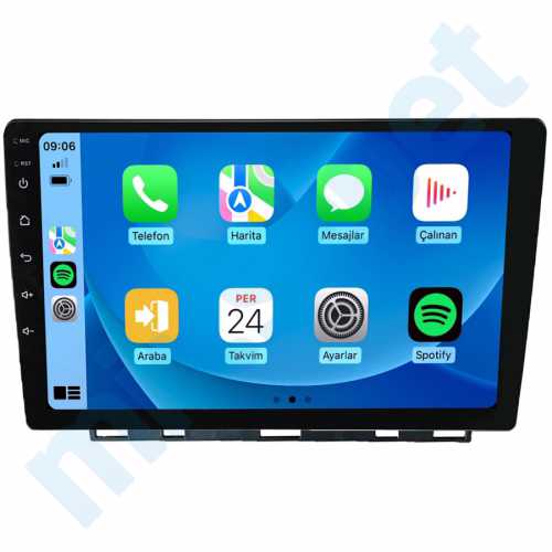 Renault Clio 5  9 inç Carplay Androidauto Android Multimedya Sistemi