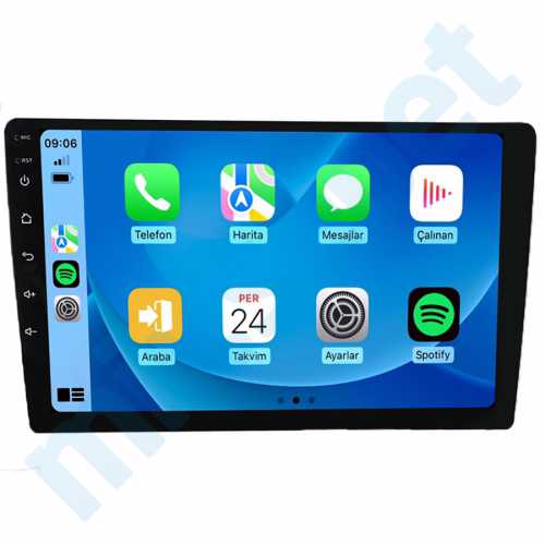 Citroen C5 10.1 İnç Carplay Androidauto Android Multimedya Sistemi