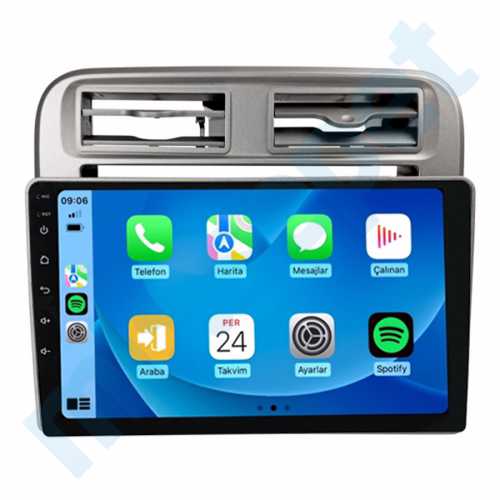 Fiat Punto 9 İnç Carplay Androidauto Android Multimedya Sistemi