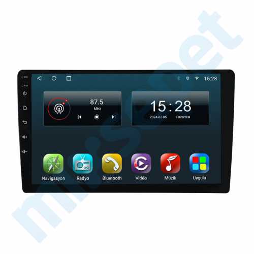 Mixtech 9 inç Carplay Androidauto Android Multimedya Sistemi Mx-9.2CPTS