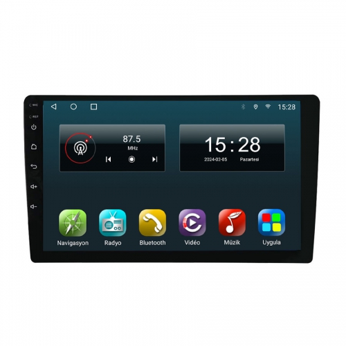 Mixtech 10 inç Carplay Androidauto Android Multimedya Sistemi Mx-10.2CPTS