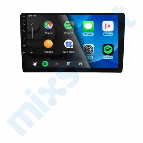 Mixtech 10 inç Carplay Androidauto Android Multimedya Sistemi Mx-10.2CPTS