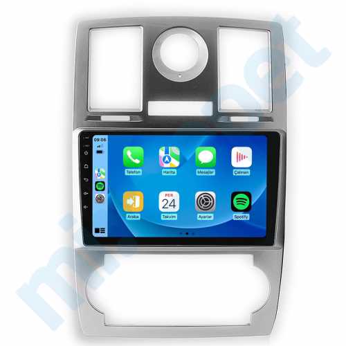 Chrysler 300 C 9 inç Carplay Androidauto Android Multimedya Sistemi