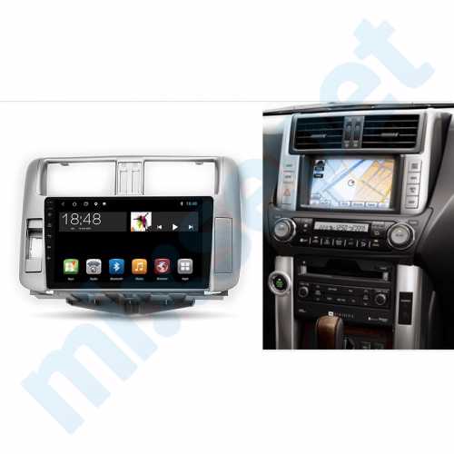 Toyota Land Cruiser Prado 150  9 İnç Android Navigasyon ve Multimedya Sistemi