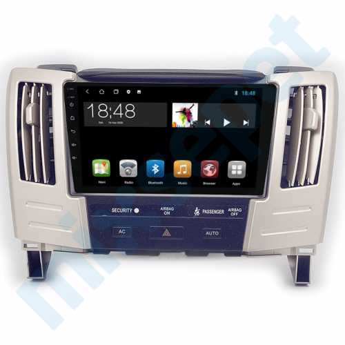  Lexus RX 300 330 400 9 İnç Android Navigasyon ve Multimedya Sistemi