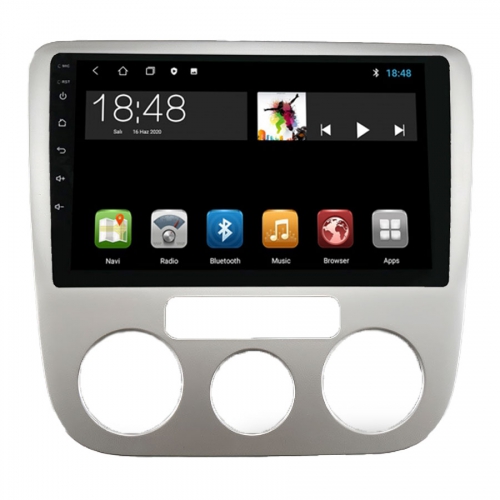 VolksWagen Scirocco 9 İnç Android Navigasyon ve Multimedya Sistemi