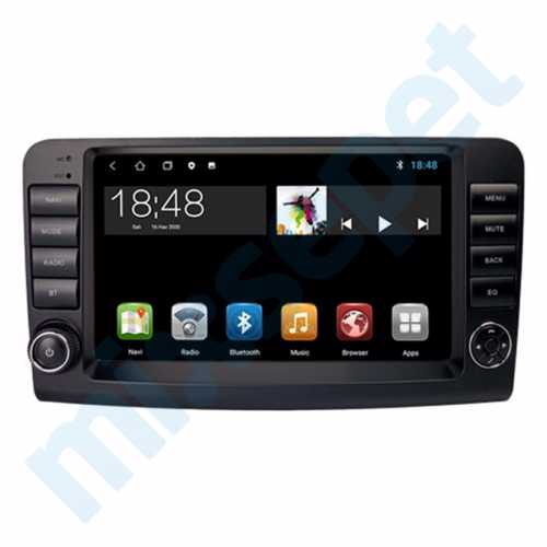 Mercedes Benz M Class (W164) 9 İnç Android Navigasyon ve Multimedya Sistemi