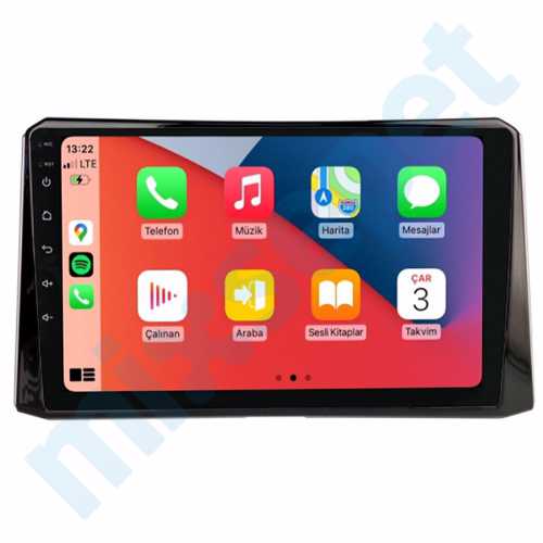 Toyota Corolla(E210) 10.1 İnç Carplay Androidauto Multimedya Sistemi 