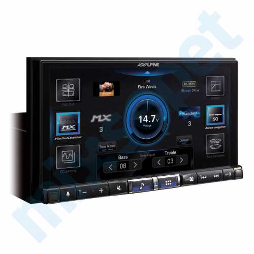 Alpine ILX-F705D 7 İnç Kablosuz Apple CarPlay Android Auto Multimedya Sistemi