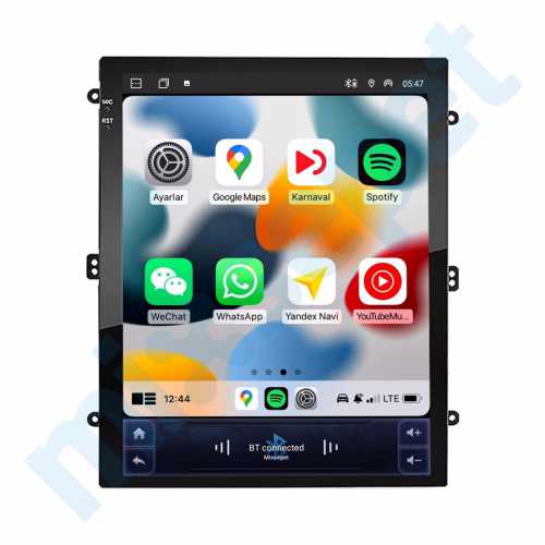 Mixtech 9.7 inç Tesla Carplay Androidauto Android Multimedya Sistemi MX-97.8cp