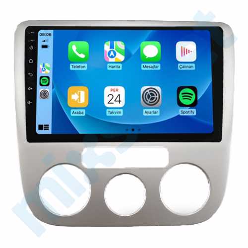 VolksWagen Scirocco 9 inç Carplay Androidauto Android Multimedya Sistemi