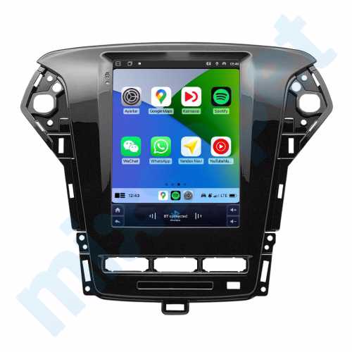 Ford Mondeo 9.7 inç Tesla Carplay Androidauto Android Multimedya Sistemi