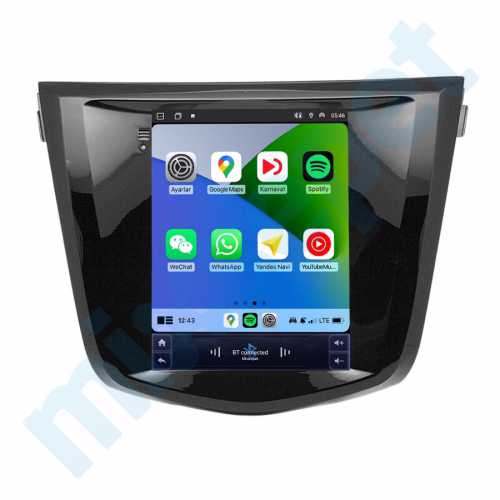Nissan X-Trail 9.7 inç Tesla Carplay Androidauto Android Multimedya Sistemi
