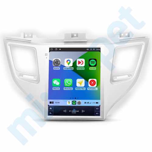 Hyundai Tucson 9.7 inç Tesla Carplay Androidauto Android Multimedya Sistemi