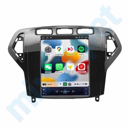 Ford Mondeo 9.7 inç Tesla Carplay Androidauto Android Multimedya Sistemi