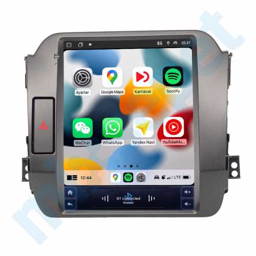 Kia Sportage 9.7 inç Tesla Carplay Androidauto Android Multimedya Sistemi